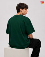 Casual Loose Fit Oversized T-Shirt (Greeny)