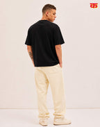 Casual Loose Fit Oversized T-Shirt (Bold Black)